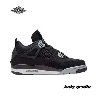 Nike Air Jordan 4 Retro SE 'Black Canvas' Sneakers - Side 1