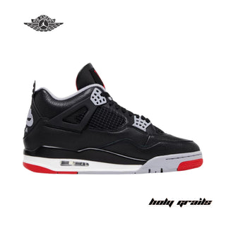Nike Air Jordan 4 Retro 'Bred Reimagined' Sneakers - Side 1