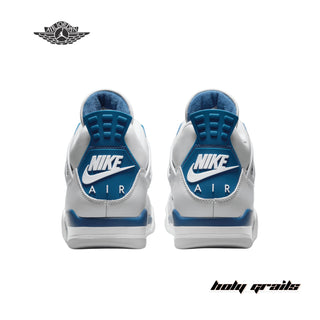  Nike Air Jordan 4 Retro 'Military Blue' 2024 Sneakers - Back