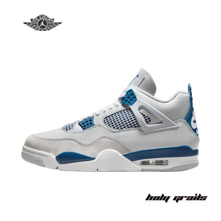  Nike Air Jordan 4 Retro 'Military Blue' 2024 Sneakers - Side 2