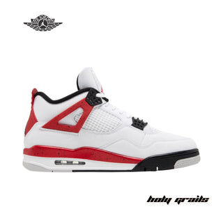 Nike Air Jordan 4 Retro 'Red Cement' Sneakers - Side 1