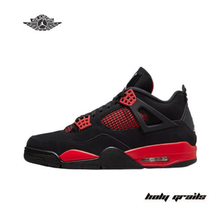 Nike Air Jordan 4 Retro 'Red Thunder' Sneakers - Side 2