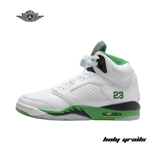 Nike Air Jordan 5 Retro 'Lucky Green' Sneakers - Side 2