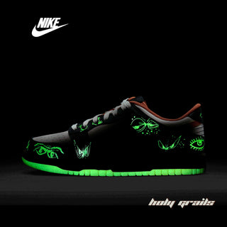 Nike Dunk Low Premium 'Halloween' - Glow in the Dark Sneakers Glowing In The Dark - Side 2