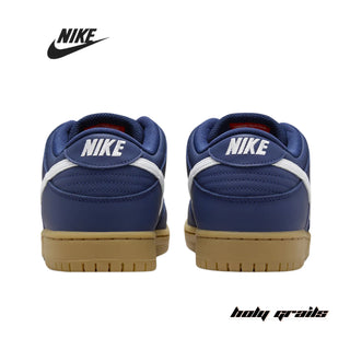 Nike Dunk Low SB Pro 'Navy Gum' Sneakers - Back