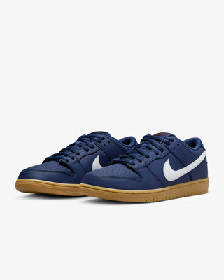 Nike Dunk Low SB Pro 'Navy Gum' Sneakers - Front