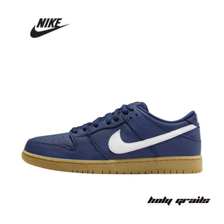 Nike Dunk Low SB Pro 'Navy Gum' Sneakers - Side 2