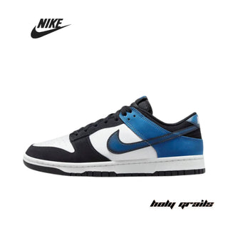 Nike Dunk Low 'Airbrush - Industrial Blue' Sneakers - Side 2