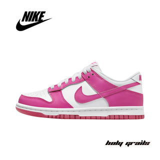 Nike Dunk Low 'Laser Fuchsia' (SKU FB9109-102) Sneaker - Side 2