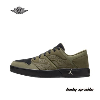 Nike Jordan Nu Retro 1 Low 'Cargo Khaki' Sneakers - Side 2