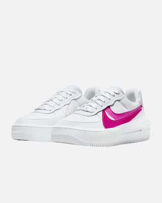 Nike Wmns Air Force 1 PLT.AF.ORM 'White Fireberry' Sneakers - Front