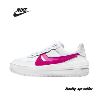Nike Wmns Air Force 1 PLT.AF.ORM 'White Fireberry' Sneakers - Side 2