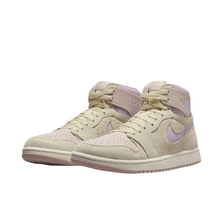 Nike Wmns Air Jordan 1 High Zoom Comfort 2 'Muslin Plum Chalk' Sneakers - Front