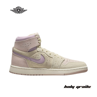 Nike Wmns Air Jordan 1 High Zoom Comfort 2 'Muslin Plum Chalk' Sneakers - Side 1