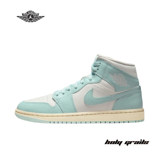 Nike Wmns Air Jordan 1 Mid 'Light Dew' Sneakers - Side 2