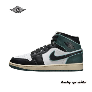 Nike Wmns Air Jordan 1 Mid SE 'Oxidized Green' Sneakers - Side 2