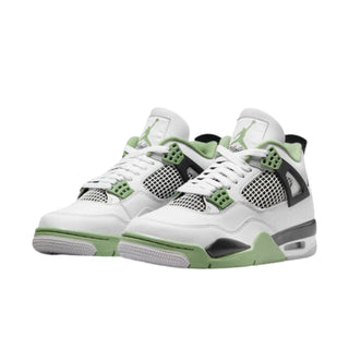 Nike Wmns Air Jordan 4 Retro 'Seafoam' Sneakers - Front