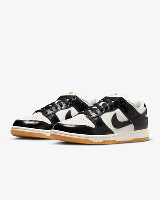 Nike Wmns Dunk Low LX 'Black Croc' Sneakers - Front