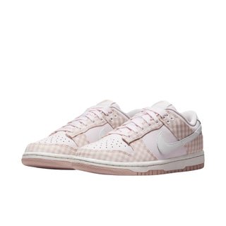 Nike Wmns Dunk Low 'Pink Gingham' Sneakers - Front