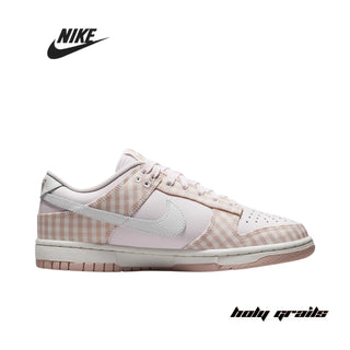 Nike Wmns Dunk Low 'Pink Gingham' Sneakers - Side 1