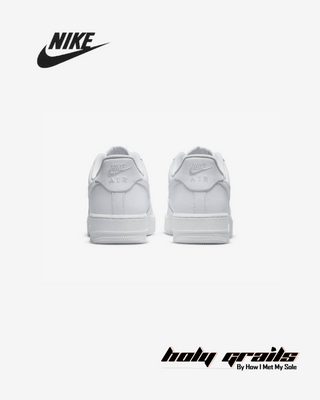 Nike Air Force 1 '07 'Triple White' Sneakers - Back