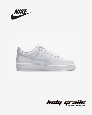 Nike Air Force 1 '07 'Triple White' Sneakers - Side 1