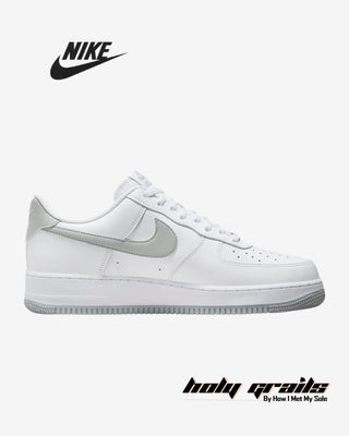 Nike Air Force 1 '07 'White Light Smoke Grey' Sneakers - Side 1