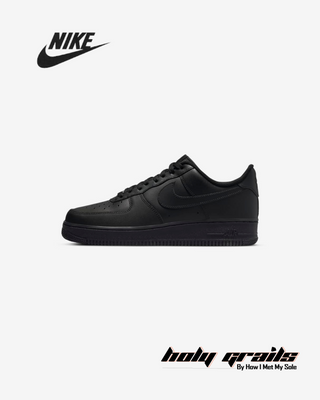 Nike Air Force 1 Low '07 'Triple Black' Sneakers - Side 1