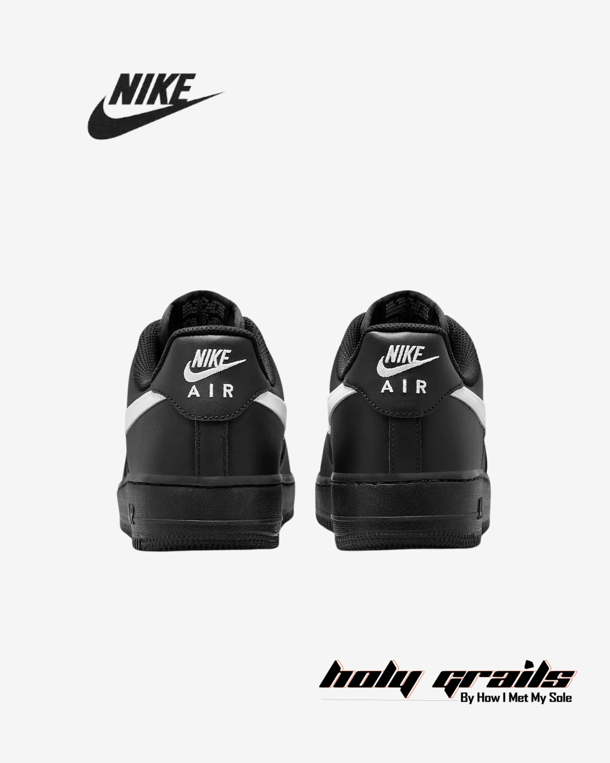 Air Force Black And White Buy Nike Black/White Youth Air Force - Main Image