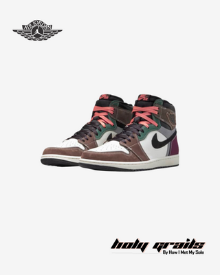 Nike Air Jordan 1 High OG 'Hand Crafted' Sneakers - Front