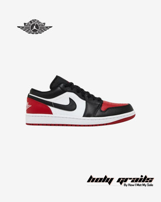 Nike Air Jordan 1 Low 'Bred Toe 2.0' Sneakers - Side 1