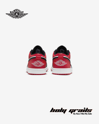 Nike Air Jordan 1 Low 'Bred Toe' Sneakers - Back