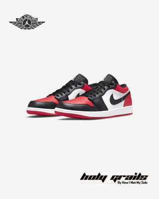 Nike Air Jordan 1 Low 'Bred Toe' Sneakers - Front