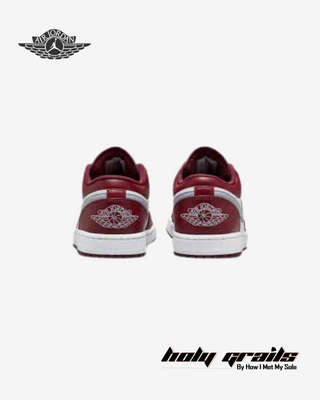 Nike Air Jordan 1 Low 'Cherrywood Red' Sneakers - Back
