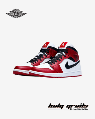 Nike Air Jordan 1 Mid 'Chicago' Sneakers - Front