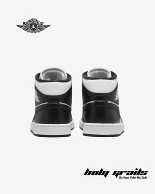 Nike Air Jordan 1 Mid 'Panda' Sneakers - Back