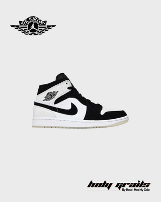 Nike Air Jordan 1 Mid SE 'Diamond' Sneakers - Side 1