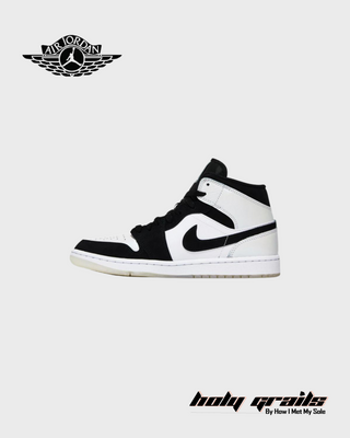 Nike Air Jordan 1 Mid SE 'Diamond' Sneakers - Side 2