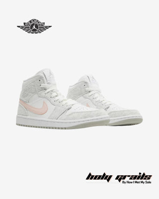 Nike Air Jordan 1 Mid SE 'Light Iron Ore' Sneakers - Front
