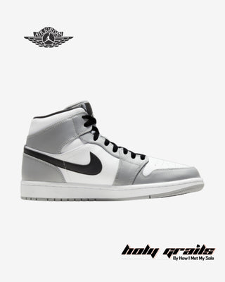 Nike Air Jordan 1 Mid 'Smoke Grey' Sneakers - Side 1