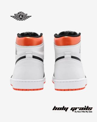 Nike Air Jordan 1 Retro High OG 'Electro Orange' Sneakers - Back