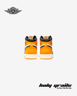 Nike Air Jordan 1 Retro High OG 'Taxi / Yellow Toe' Sneakers - Back