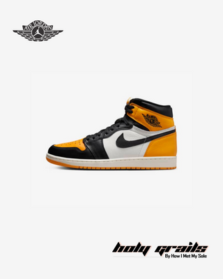 Nike Air Jordan 1 Retro High OG 'Taxi / Yellow Toe' Sneakers - Side 2