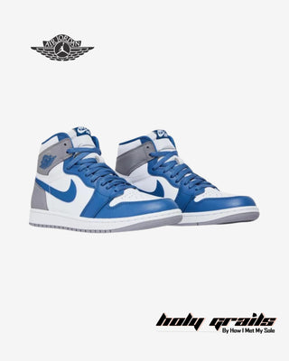 Nike Air Jordan 1 Retro High OG 'True Blue' Sneakers - Front