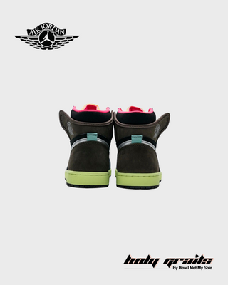 Nike Air Jordan 1 Retro High 'Tokyo Bio Hack' Sneakers - Back