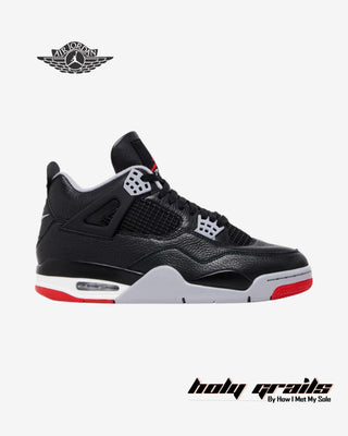 Nike Air Jordan 4 Retro 'Bred Reimagined' Sneakers - Side 1