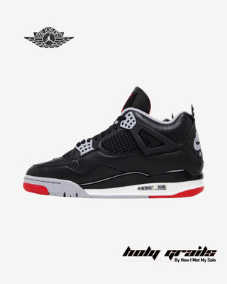 Nike Air Jordan 4 Retro 'Bred Reimagined' Sneakers - Side 2