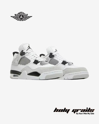 Nike Air Jordan 4 Retro 'Military Black' Sneakers - Front