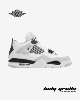 Nike Air Jordan 4 Retro 'Military Black' Sneakers - Side 1
