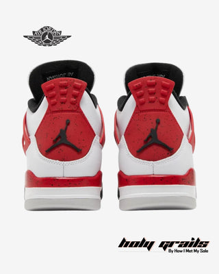 Nike Air Jordan 4 Retro 'Red Cement' Sneakers - Back